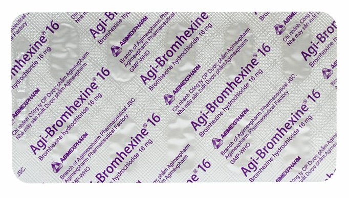Cách sử dụng của thuốc Agi Bromhexine 16