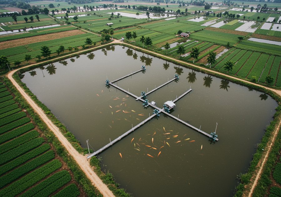 Hướng dẫn cách nuôi cá chép trong ao đất mau lớn