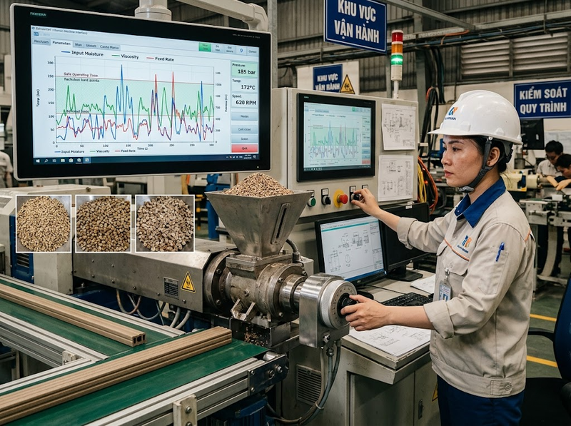 Chất lượng đầu vào sản xuất ảnh hưởng đến sản phẩm và hao hụt