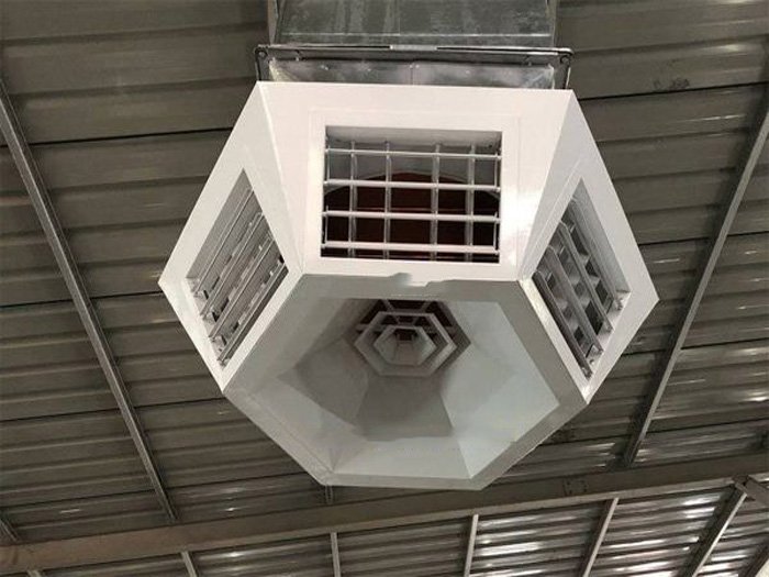 Giải pháp chống ẩm bằng hệ thống miệng gió khuếch tán trong chăn nuôi