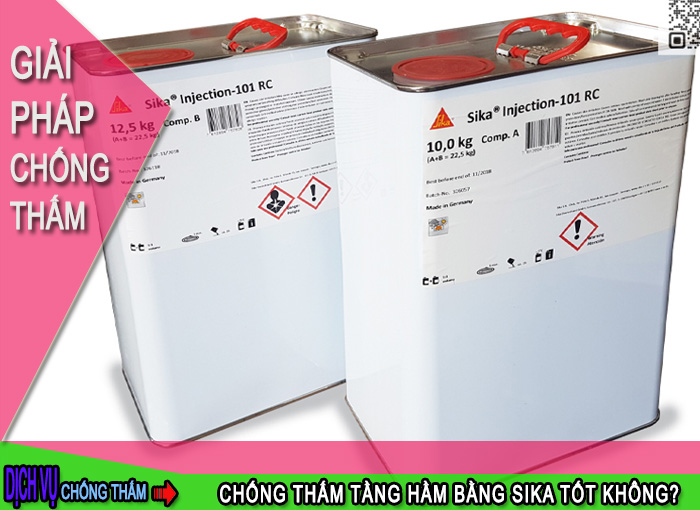 Chống thấm tầng hầm bằng Sika có tốt không?
