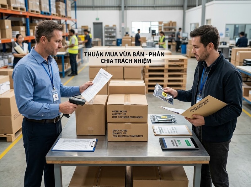Chủ thể giao dịch gồm người mua, người bán và các bên hỗ trợ nào?