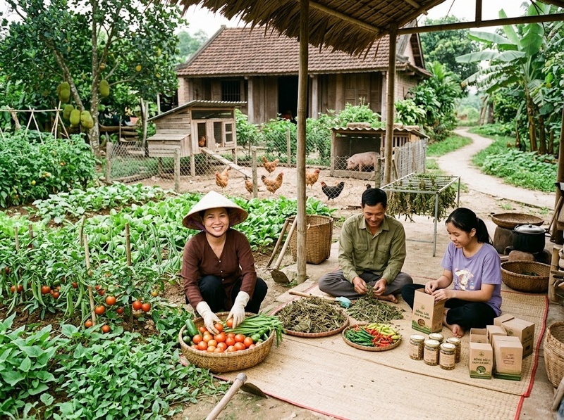 Đa dạng hóa thu nhập nông thôn qua việc mở rộng các nguồn thu