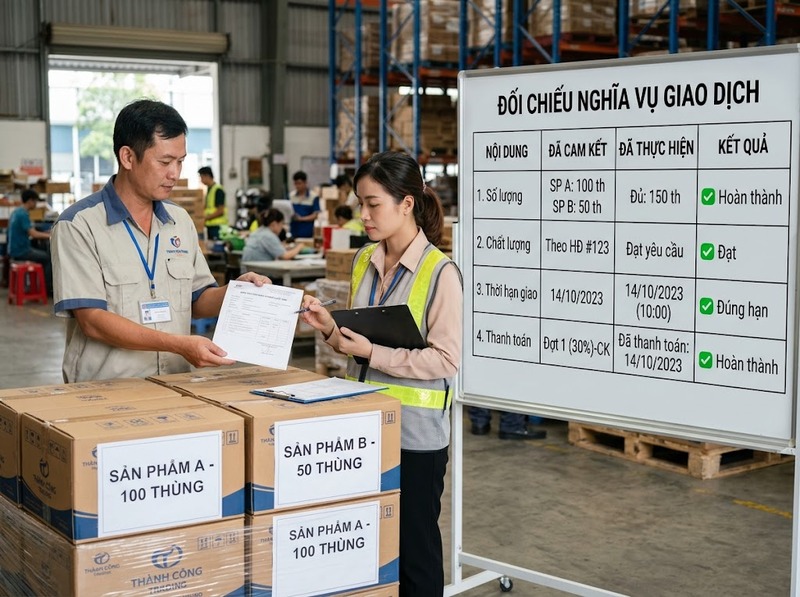 Điều kiện giao dịch xác định quyền, nghĩa vụ và cách thực hiện mua bán