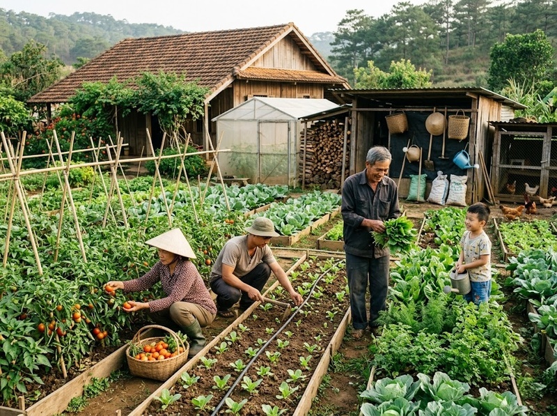 Phân loại hình thức tổ chức kinh tế nông thôn theo chủ thể và quy mô