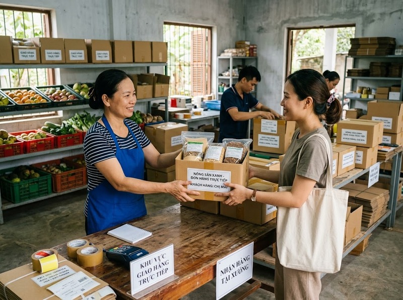 Phân biệt kênh thị trường ngắn và dài theo số khâu và chi phí lưu thông