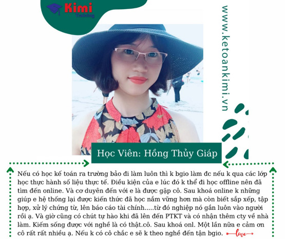 Học viên nói gì về trung tâm đào tạo kế toán KIMI?