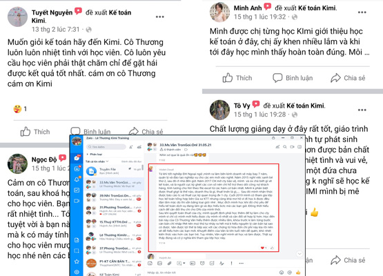 Học viên nói gì về trung tâm đào tạo kế toán KIMI?
