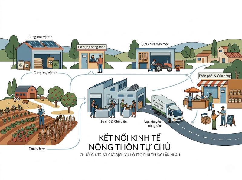 Hiểu kinh tế nông thôn qua khái niệm và các đặc điểm cơ bản