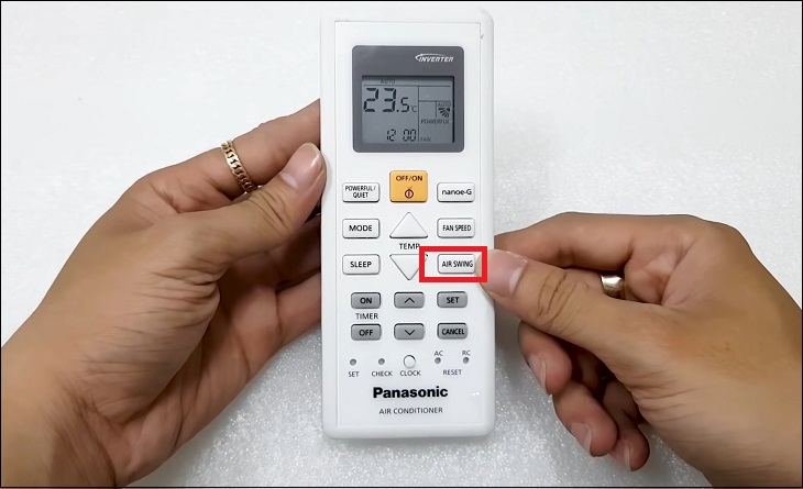 Hướng dẫn cách bật/tắt nút fan trên điều hoà