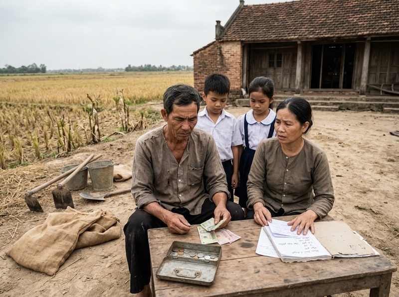 Phụ thuộc nguồn thu nhập khiến hộ nông thôn dễ tổn thương thế nào?