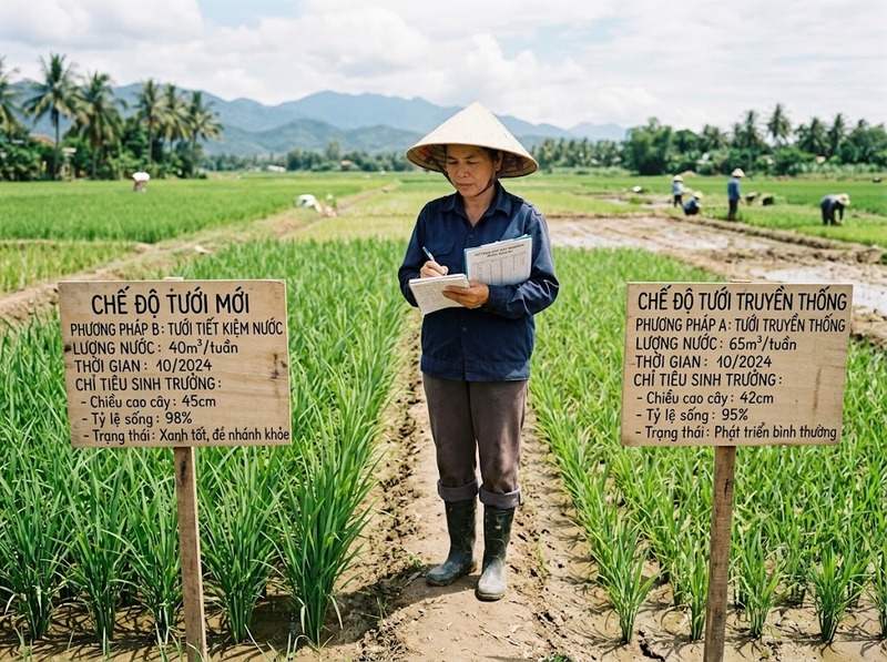 Phương pháp khoa học từ đặt vấn đề đến kiểm chứng trong thực tế