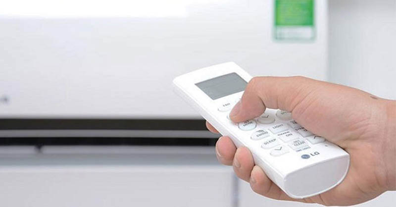 Biểu hiện của remote máy lạnh không điều khiển được
