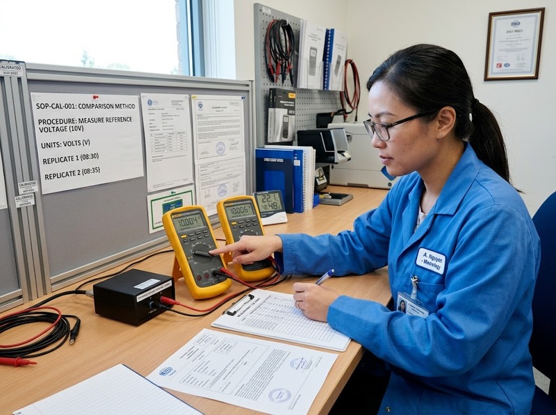 So sánh kết quả đo theo thời gian cần kiểm soát điều kiện và phương pháp