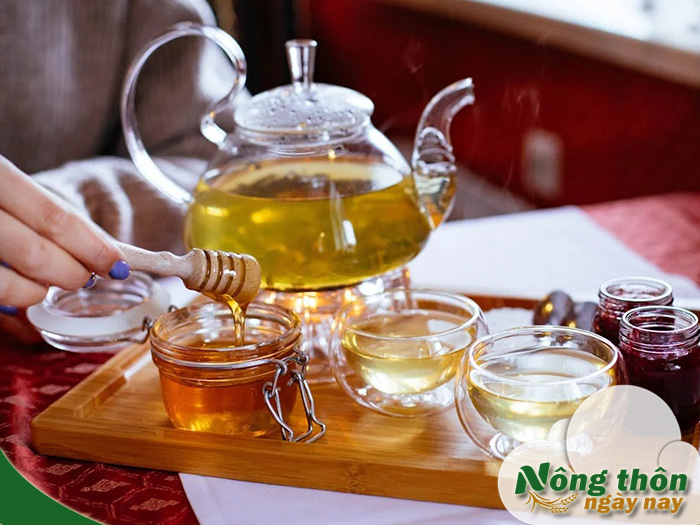Tác dụng của trà xanh mật ong giúp tăng sức đề kháng cơ thể