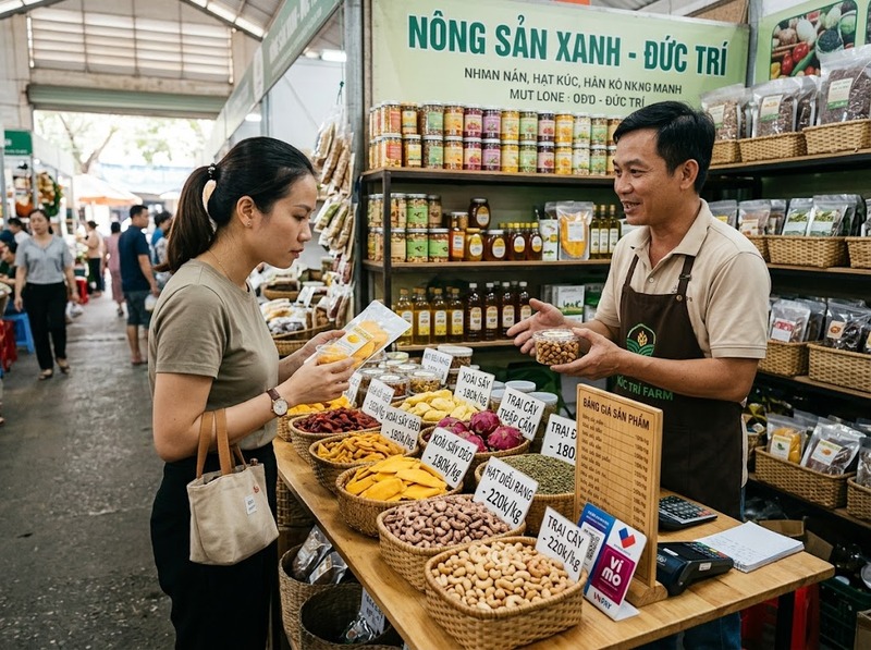 Thành phần thị trường từ người mua, người bán đến hàng hóa và thông tin