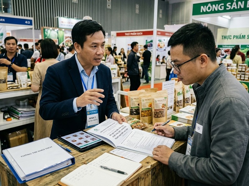Thỏa thuận mua bán hình thành qua thương lượng về giá và điều kiện giao dịch