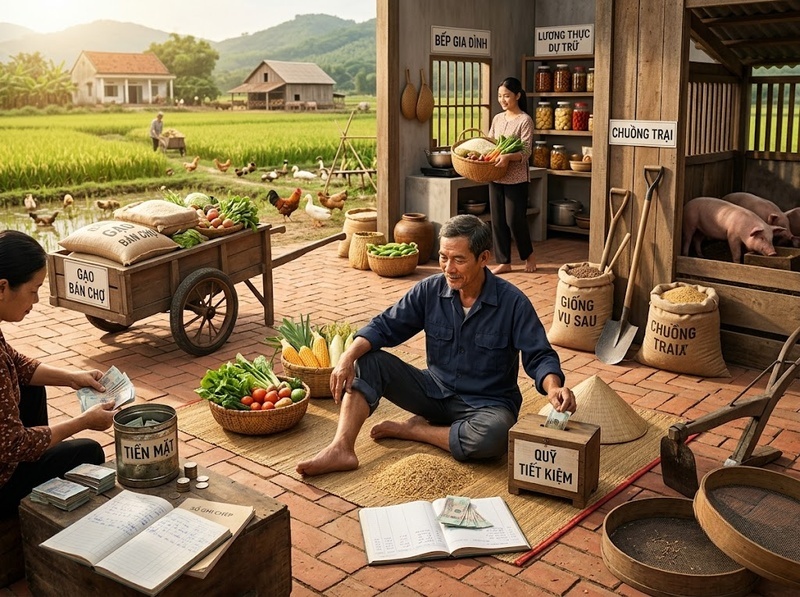 Thu nhập từ nông nghiệp đóng góp thế nào vào sinh kế hộ nông thôn?