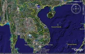Bản đồ vệ tinh trực tuyến thông qua tranh vẽ - Nông Thôn ngày nay