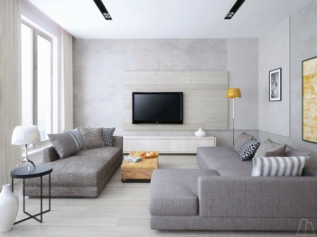 Thanh lịch và sang trọng với sơn dulux màu ghi - Nông Thôn ngày nay