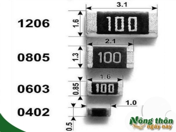 Cách đọc giá trị điện trở dán SMD chuẩn dễ nhớ nhất - Nông Thôn ngày nay