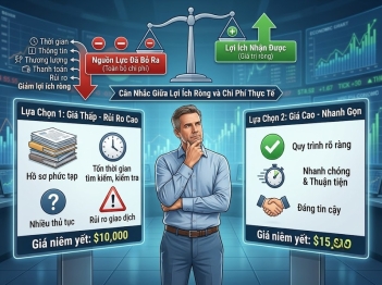 Chi phí thực hiện giao dịch ảnh hưởng quyết định thế nào?