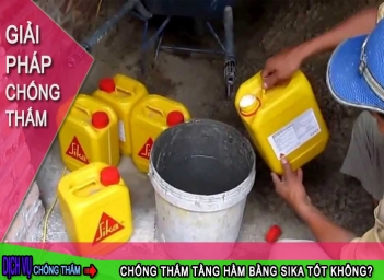 Chống thấm tầng hầm bằng Sika có tốt không? - Nông Thôn ngày nay
