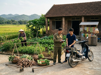 Cơ cấu thu nhập nông thôn cho biết điều gì?