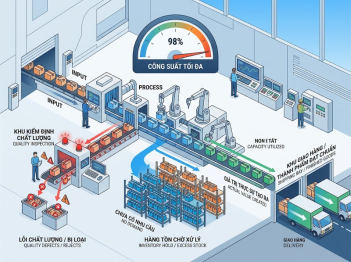 Công suất sản xuất phản ánh khả năng tạo giá trị thế nào?