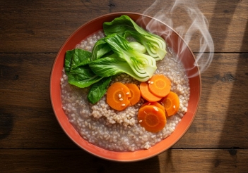 Gợi ý cách kết hợp cháo ngũ cốc với rau củ giúp tăng hương vị và vitamin