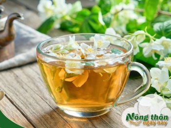 Trà xanh hoa nhài có tác dụng gì cho sức khỏe tinh thần - Nông Thôn ngày nay