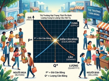 Cách xác định điểm cân bằng thị trường