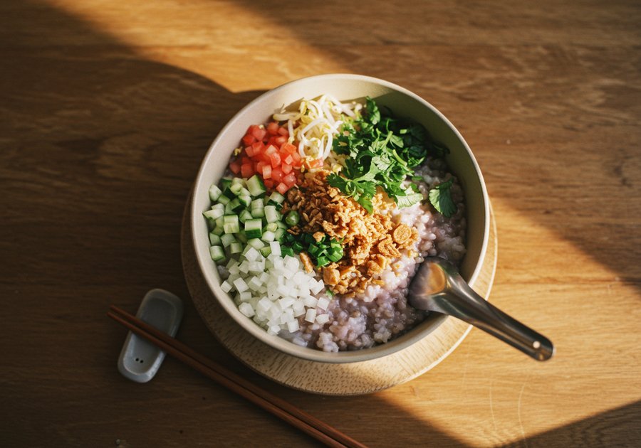 bí quyết nấu cháo dinh dưỡng ngũ cốc