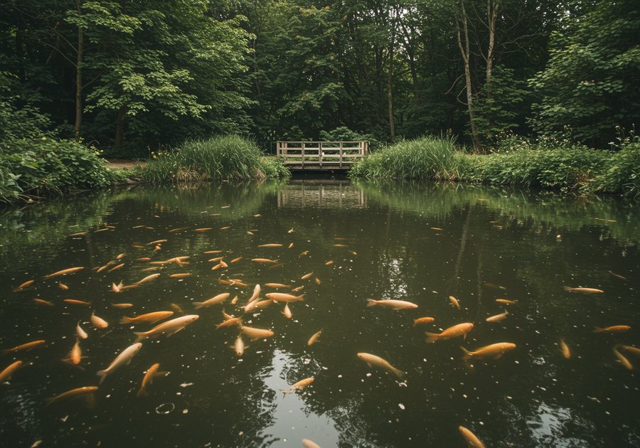 cách xử lý hồ cá bị tanh