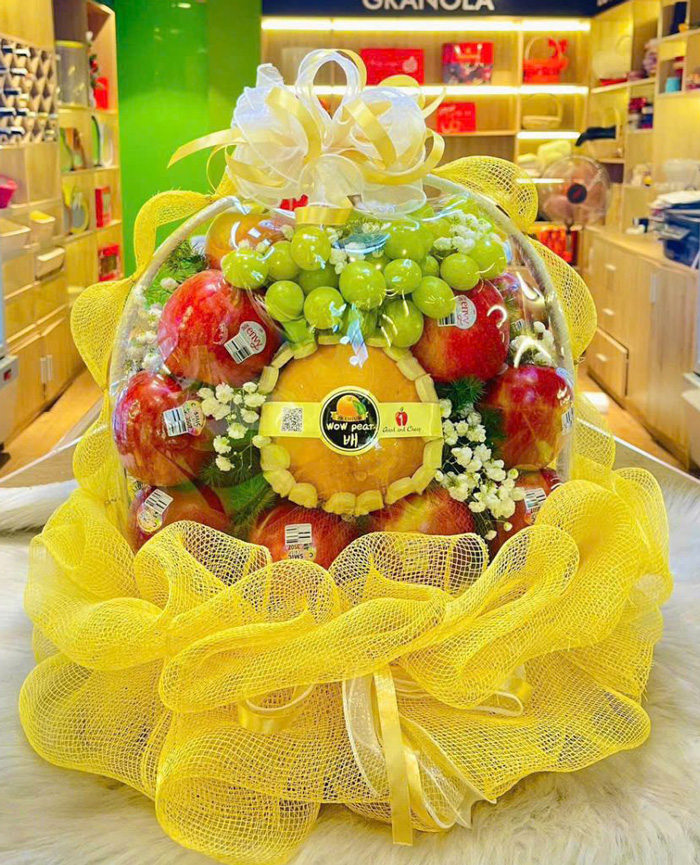 giỏ trái cây tân gia phong thủy