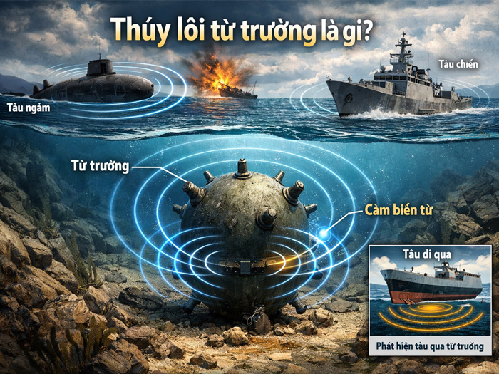 thủy lôi từ trường là gì