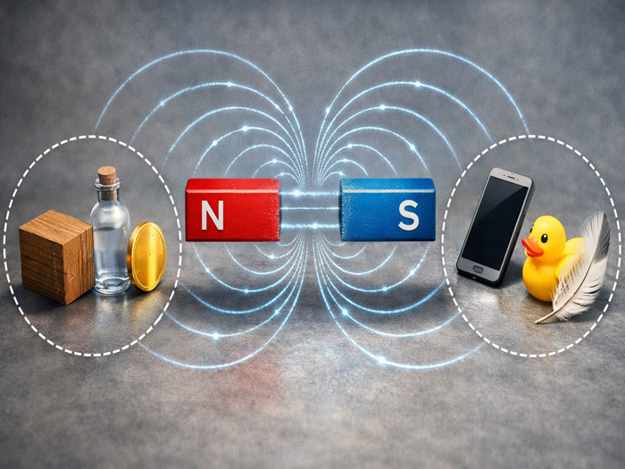 từ trường không tương tác với gì