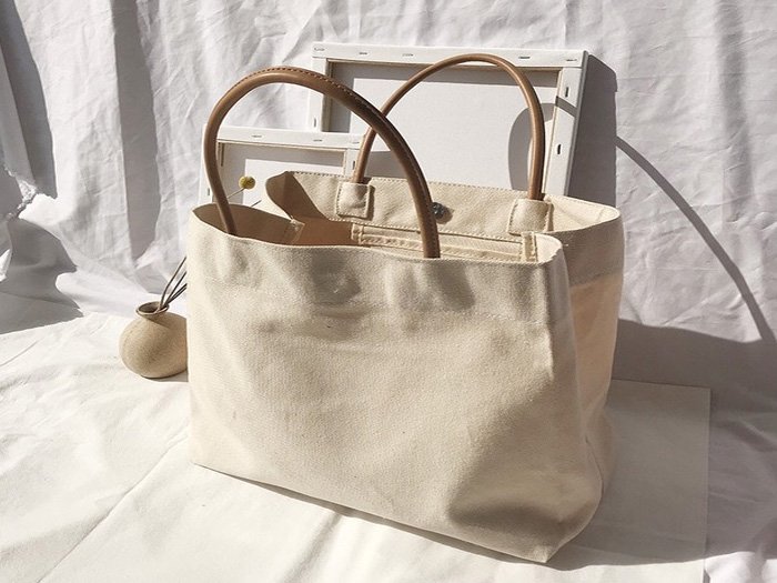 ứng dụng vải canvas mộc